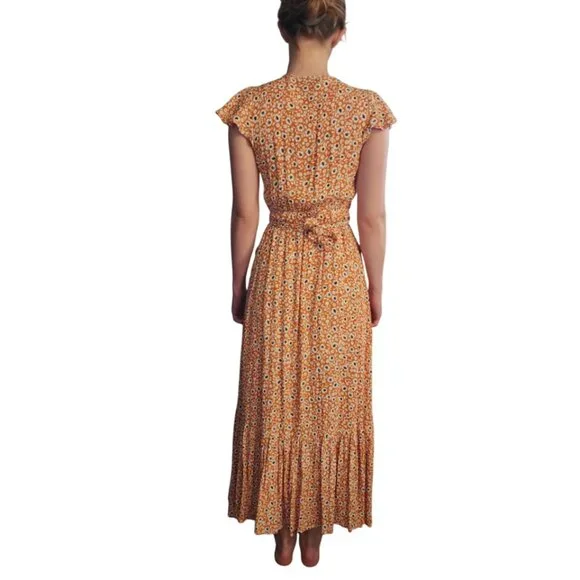 EUC  Vici Front Top Wrap High/Low dress - Picture 2 of 12